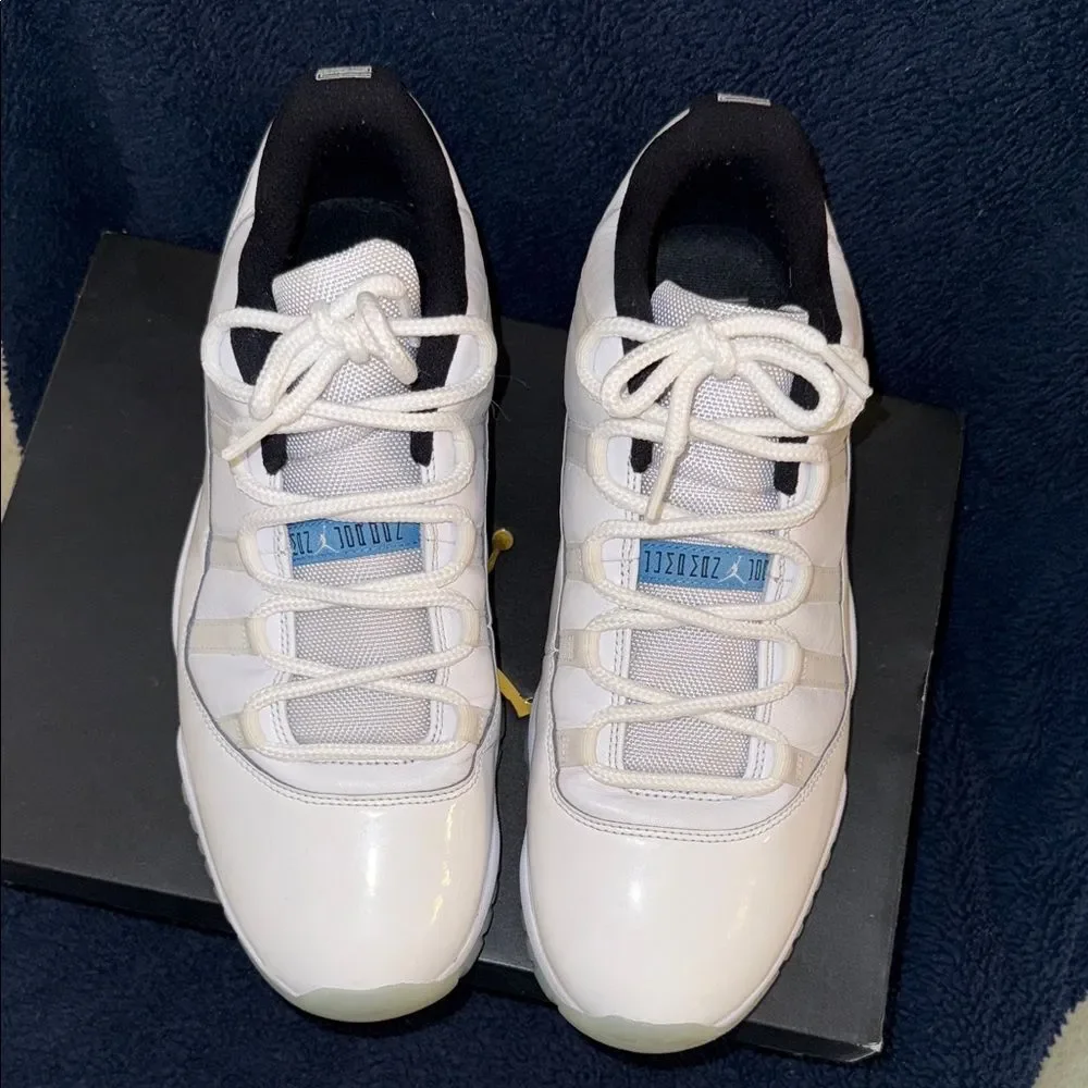 Air Jordan Retro 11 Columbia White blue Black